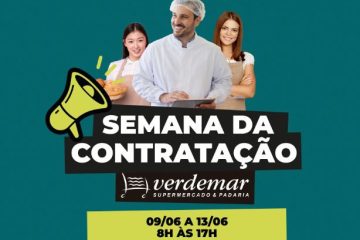 Verdemar promove “Semana da Contratação” com seleção na hora para candidatos com e sem experiência