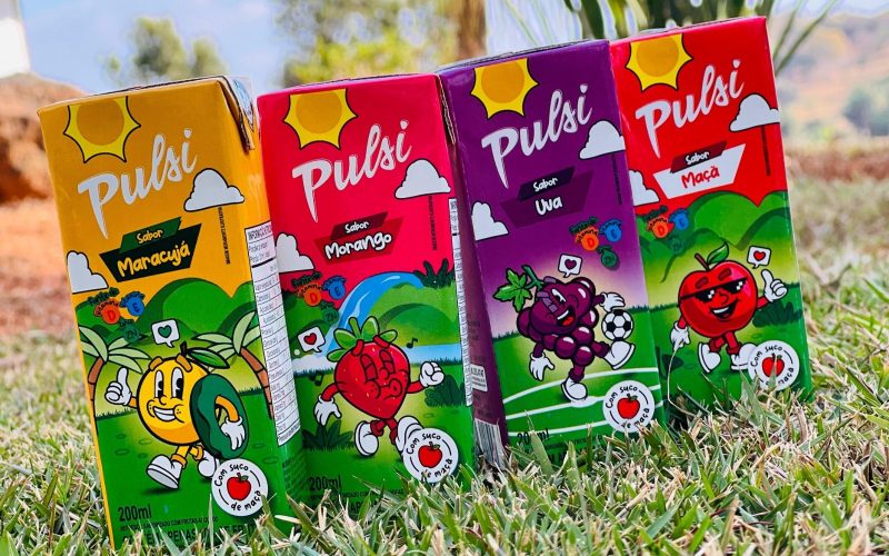 Trevo Lácteos estreia no mercado de bebidas com refrescos da linha Pulsi para crianças