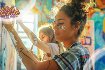 Projeto transforma escolas públicas de Minas com oficinas de pintura e murais feitos por jovens no mês de agosto