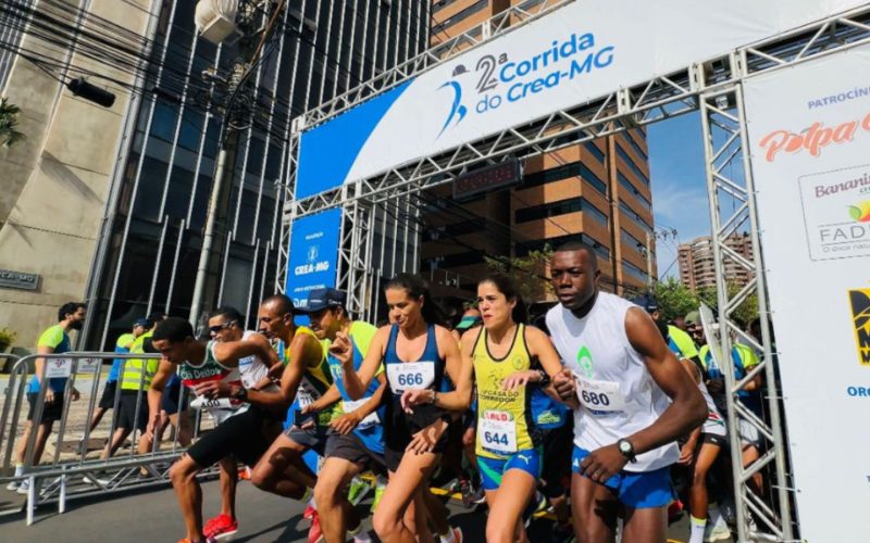 750 corredores participam da 2ª Corrida do Crea-MG na capital mineira