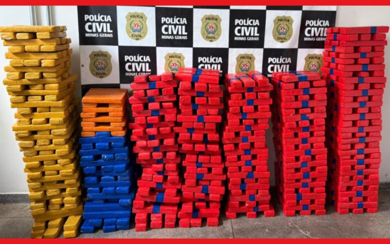Criminoso experiente é detido com grande quantidade de drogas em Belo Horizonte