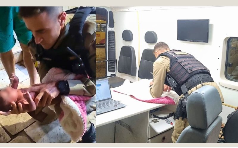 Policiais Militares de Mariana resgatam bebê de 9 dias após parada respiratória – Assista ao vídeo!