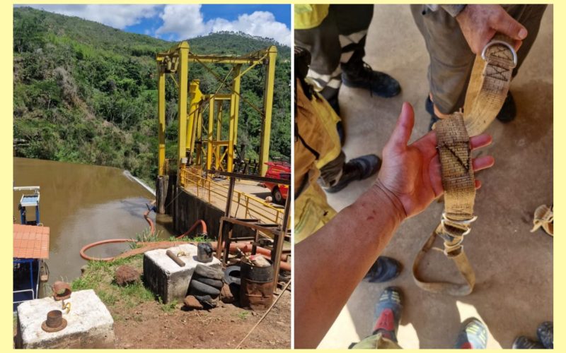 Tragédia em Mariana: corpo de mergulhador é localizado após sumiço em inspeção na hidrelétrica Furquim.