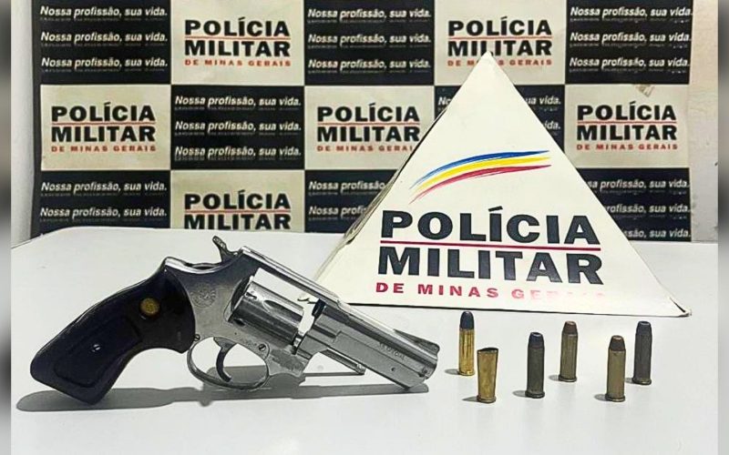 Homem é preso no Cabanas após abandonar filho em casa e ir armado a bar em Mariana