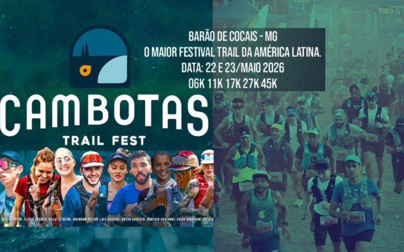 Cambotas Trail Fest celebra sua 5ª edição e se destaca entre os principais eventos do Brasil