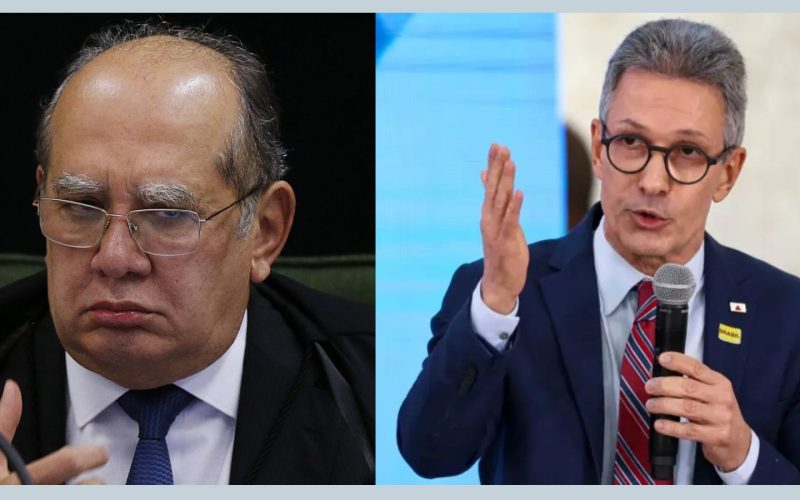 Gilmar solicita a Moraes a inclusão de Zema no Inquérito das Fake News no STF