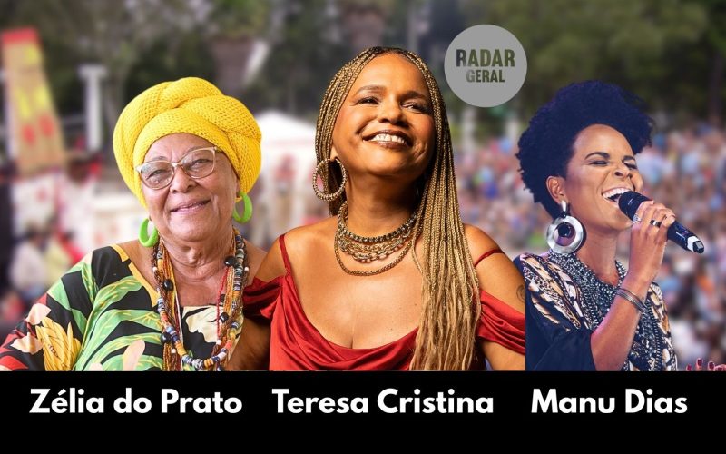 Festival em Ouro Preto homenageia as tradições do samba com Teresa Cristina, Zélia do Prato e Manu Dias