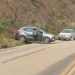 Acidente na MG-262 gera vazamento de óleo e aciona os Bombeiros em Mariana