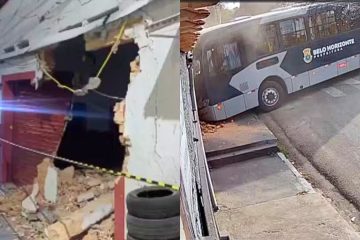 Bar colapsa em Belo Horizonte apenas 48 horas após ser atingido por ônibus; ASSISTA AO VÍDEO
