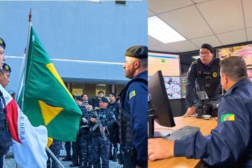 Mariana lança novo centro de segurança com entrega de 28 armas e sistema de monitoramento atualizado