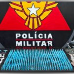 Operação da PM em Mariana resulta na apreensão de 741 pinos de cocaína, uma moto adulterada e munições; um detido.