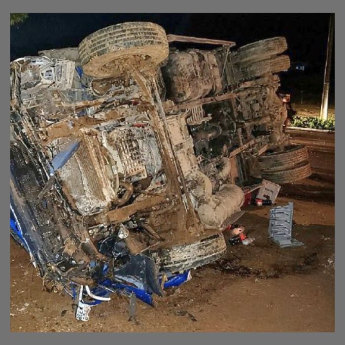 Acidente trágico na MG-262: caminhão e carro colidem, resultando em morte de motorista em Mariana