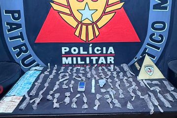 Adolescente detido em Mariana com drogas; ASSISTA AO VÍDEO