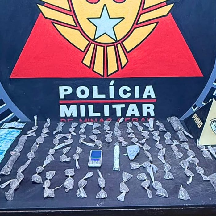 Adolescente detido em Mariana com drogas; ASSISTA AO VÍDEO