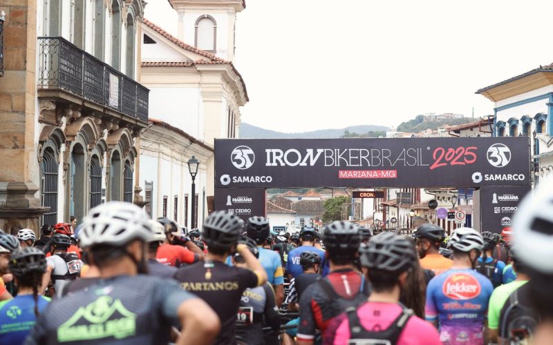 Mariana se prepara para receber o Iron Biker Brasil 2026, atraindo ciclistas de todo o país entre os dias 11 e 13 de setembro.