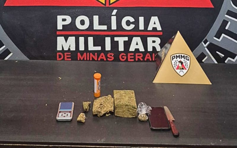 Suspeito de tráfico de drogas é detido no bairro Cartuxa, em Mariana