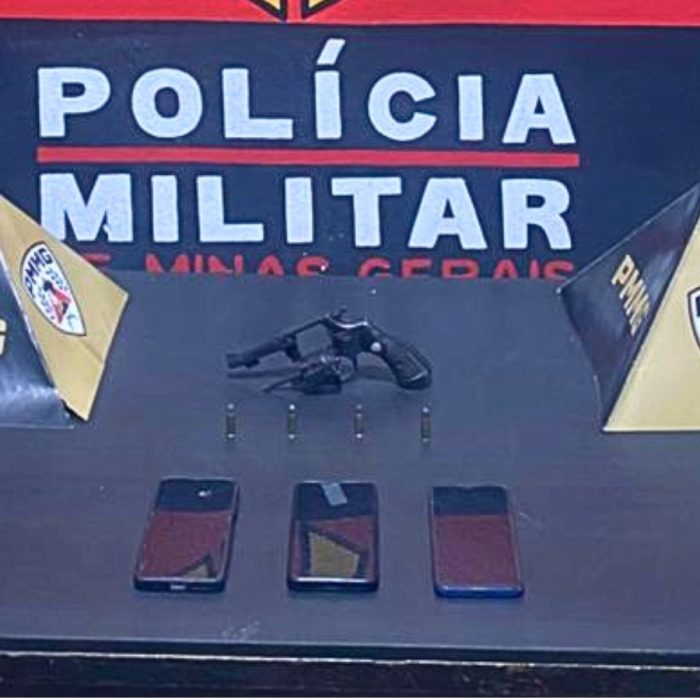 Prisão de homem em Mariana resulta na apreensão de revólver e munições no bairro Cabanas