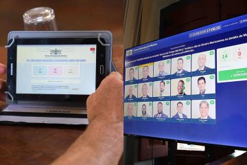 Câmara de Mariana estreia novo sistema eletrônico de votação